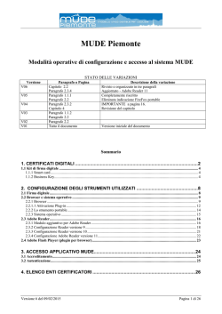 Modalit&agrave; di attivazione e configurazione