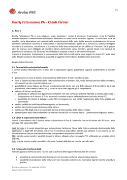 DocFly Fatturazione PA &ndash; Clienti Partner