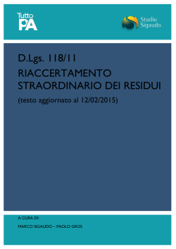 Approfondimento riaccertamento v.2 bozza