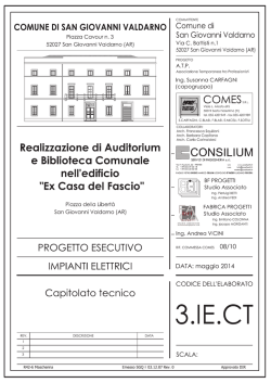 3.IE.CT - Comune di San Giovanni Valdarno