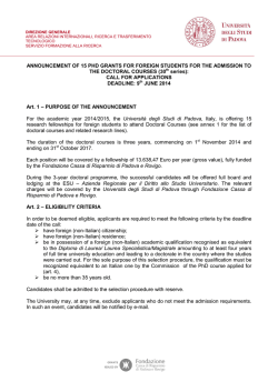 relazione del presidente all`assemblea del circolo culturale