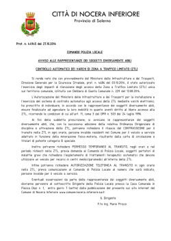 APRI - Comune di Nocera Inferiore