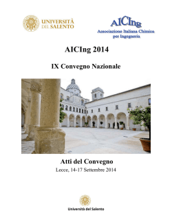 Full Version (PDF) - ESE - Salento University Publishing