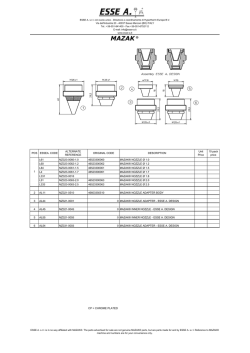MAZAK ® - ESSE