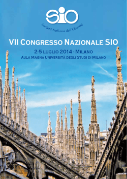 Programmi - Universit&agrave; degli Studi di Milano