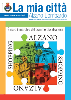 ALZANO ALZANO - Comune di Alzano Lombardo
