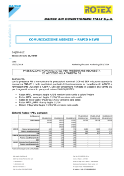 Prestazioni nominali utili per D1_Luglio 2014