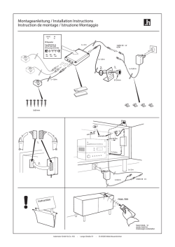 Montageanleitung / Installation Instructions Instruction de montage