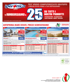 anteprima mare estate: prezzi scontatissimi!