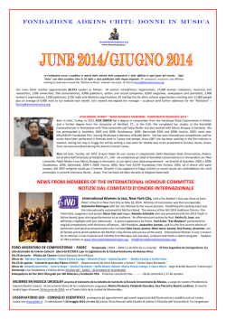 Read The Article - International Women in Jazz