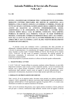 Avviso - ASP SMAR