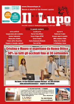 Settembre - Il Nuovo Lupo