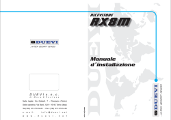 Manuale d installazione