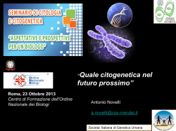 Antonio Novelli - Ordine Nazionale dei Biologi