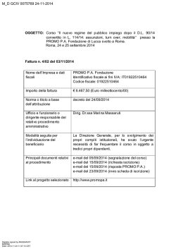 Corso presso Promo P.A. - Ministero della Difesa