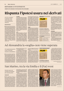 Il Sole 24 Ore - Studio Olivieri