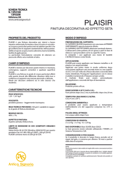 PLAISIR - Antica Signoria