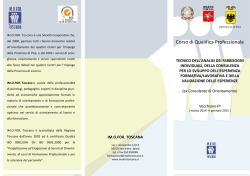 la Locandina - IMOFOR toscana