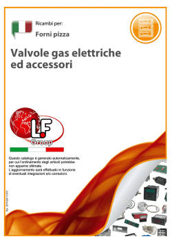 Valvole gas elettriche ed accessori