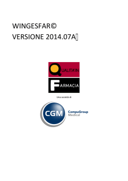 WINGESFAR&copy; VERSIONE 2014.07A