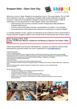 Programma e brochure evento, clicca qui per scaricarlo.