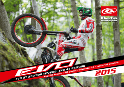 EVO 2T 250/300 125/200 EVO 4T 250/300