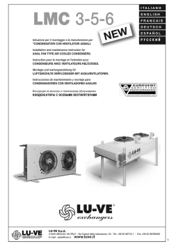 LMC -3-5-6 - Browse LU-VE instruction manuals online