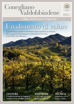 Numero 3 - Anno 16 - Ottobre 2014 - Consorzio per la tutela del