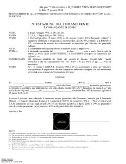 collocamento in aspettativa per motivi sanitari