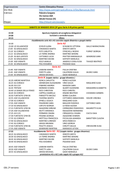Serie A2 Serie A1 - FUNtastic Gym 06