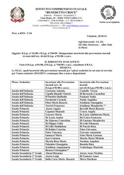 ISTITUTO COMPRENSIVO STATALE &ldquo;BENEDETTO CROCE&rdquo;