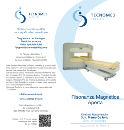Brochure Risonanza Magnetica Total-Body Aperta