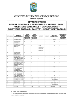 ALLEGATO SUB. LETT. A) - Comune di San Felice a Cancello