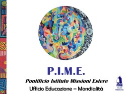 Andrea Zaniboni- Fondazione PIME Onlus