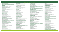 ELENCO ESPOSITORI