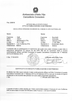 Galli Gianni e Bucchetti Antonella