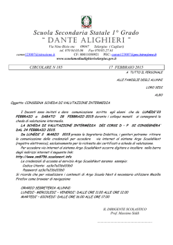 185 _CIRCOLARE_CONSEGNA_SCHEDA_VALUTAZIONE