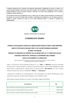 DOCUMENTO DI OFFERTA