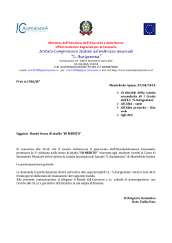 circolare IO MERITO - Istituto comprensivo Monteforte Irpino