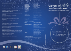Scarica il programma completo - Liceo Artistico Sabatini