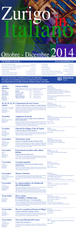 La locandina dell`evento - ARTe