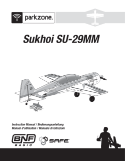 42459.2 Sukhoi Su-29MM BNF Basic book.indb