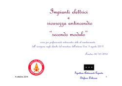 2^ modulo - Collegio dei periti industriali della Provincia di Sondrio