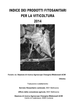 Guida ai trattamenti in viticoltura