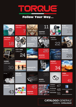 CATALOGO GENERALE