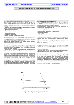 3-phase motors Vector-Speed Synchronous motors