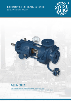 catalogo oh2 - Fabbrica Italiana Pompe