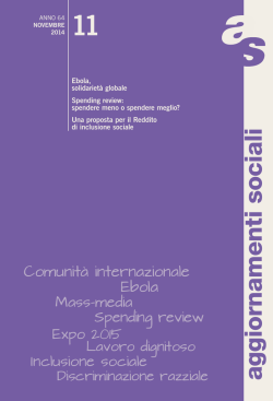 Aggiornamenti-Sociali, Novembre 2014