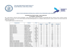 Università degli Studi di Napoli Federico II Scuola Politecnica e