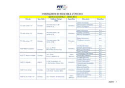 Serie D3M CS 2014 - Federazione Italiana Tennis